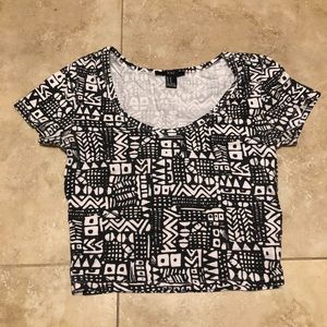 Forever 21 tribal crop